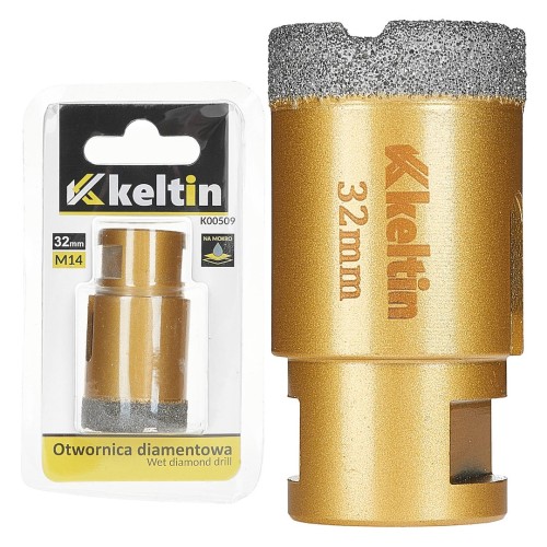 Deimantinė gręžimo karūna KELTIN K00509, 32 mm, M14
