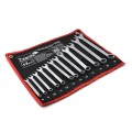 Kombinuotų veržliarakčių rinkinys TVARDY T00651, 8–24 mm, 12 vnt., CrV