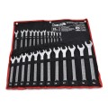 Kombinuotų veržliarakčių rinkinys TVARDY T00653, 6–32 mm, 25 vnt., CrV Kombinuotų veržliarakčių rinkinys TVARDY T00653, 6–32 mm, 25 vnt., CrV