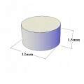 Neodimo magnetai 12x1,5mm -10vnt.