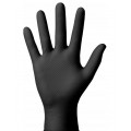 Vienkartinės nitrilinės pirštinės GoGrip black, 50vnt Vienkartinės nitrilinės pirštinės GoGrip black, 50vnt